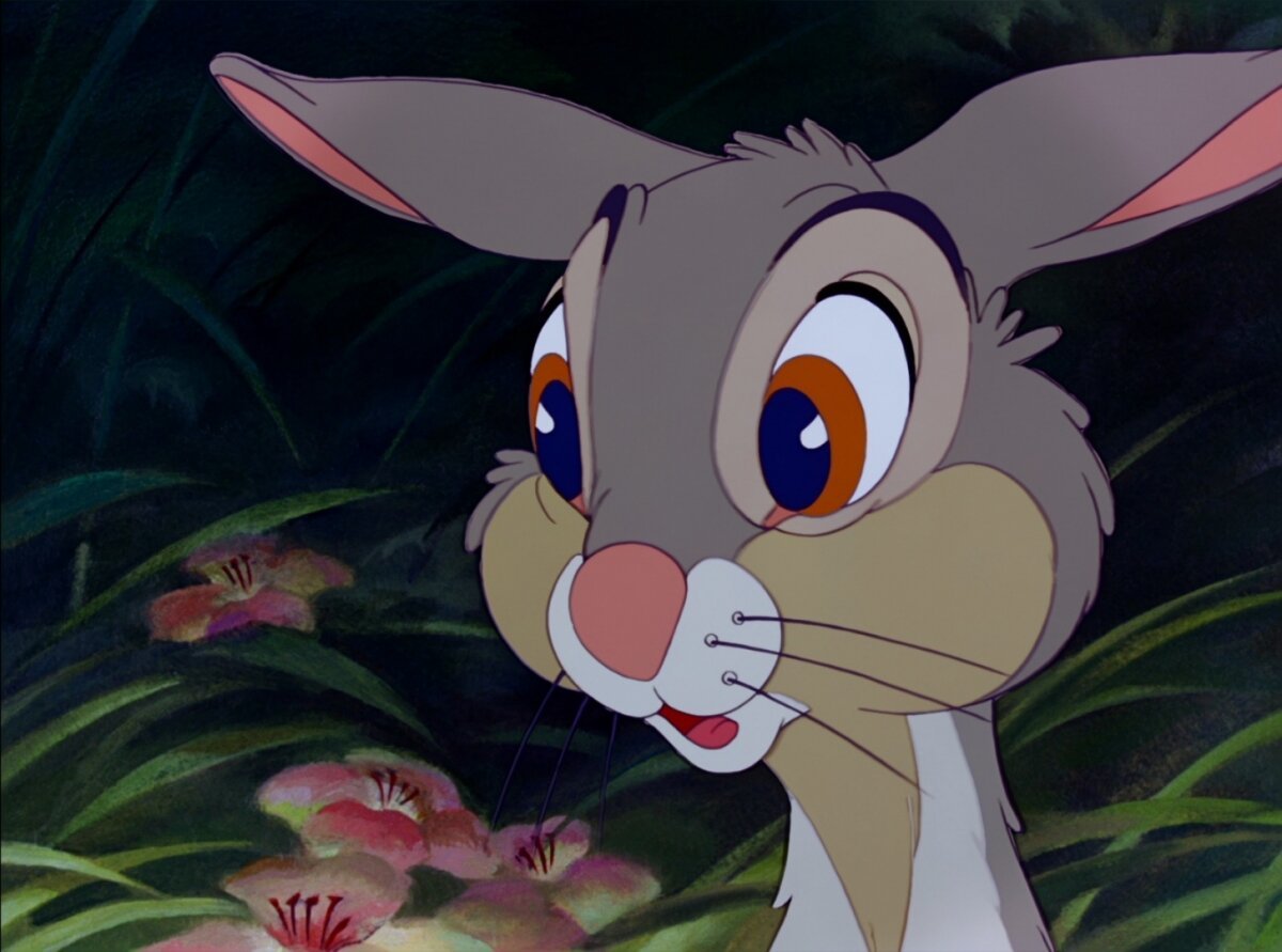 Бэмби мультфильм кролик