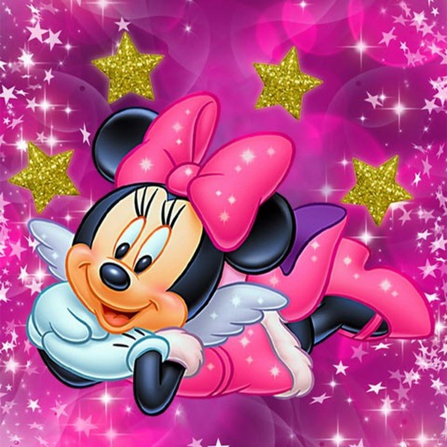 Минни с цветочком