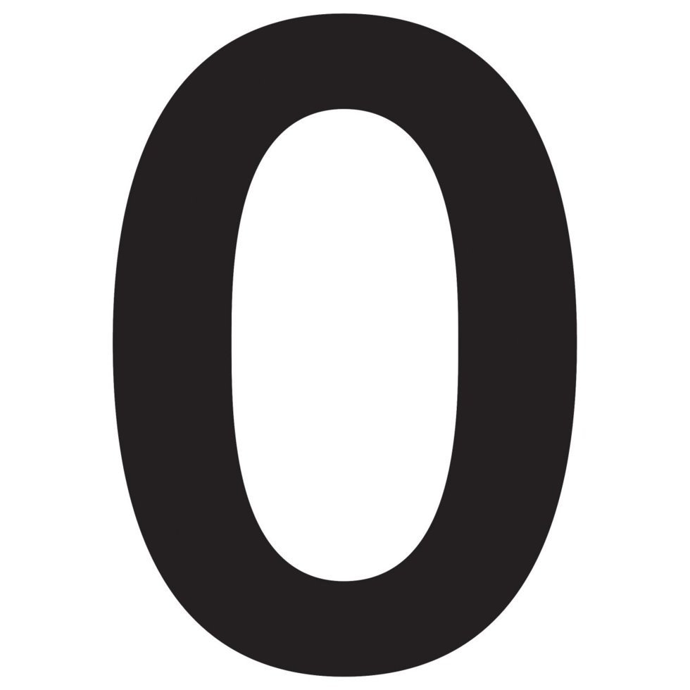 Цифра 0