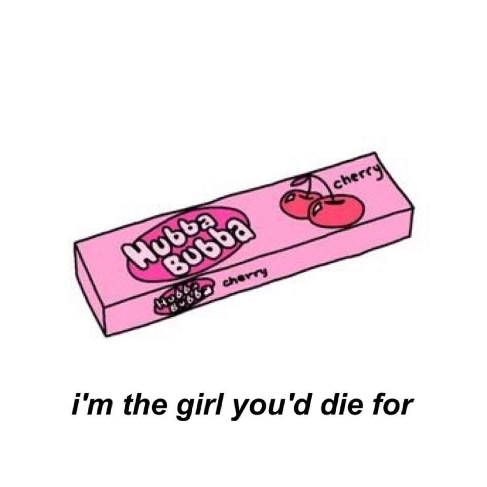 Жвачка рисунок карандашом