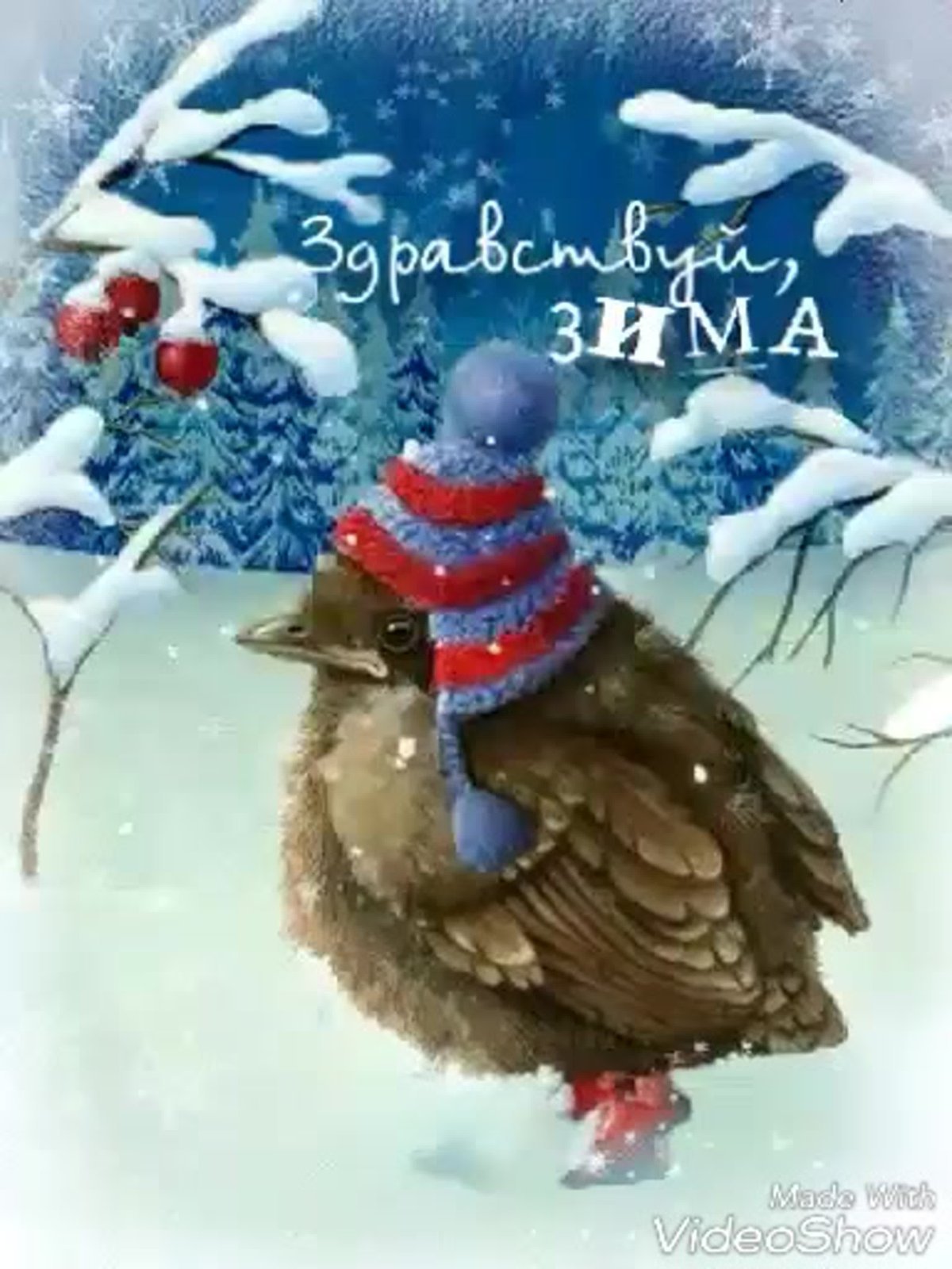 Здравствуй зима картинки красивые