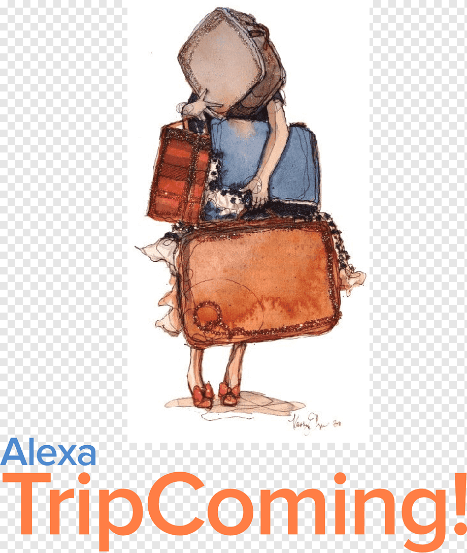 Мультяшка с чемоданом