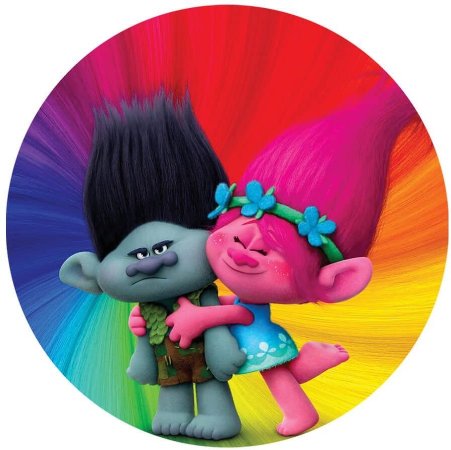 Тролли мировой тур Королева Рокс и Розочка