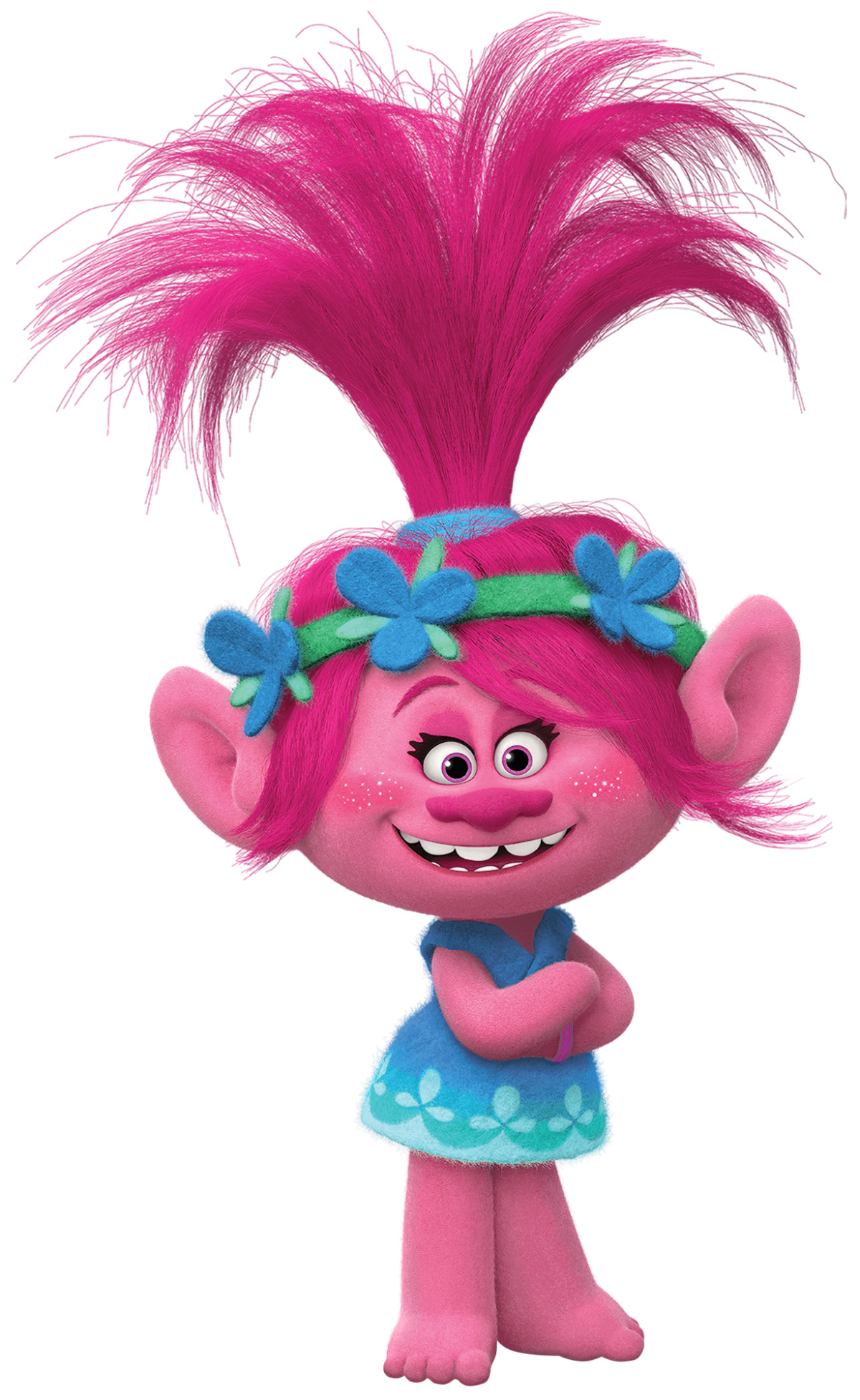 Тролли trolls Розочка и Цветан