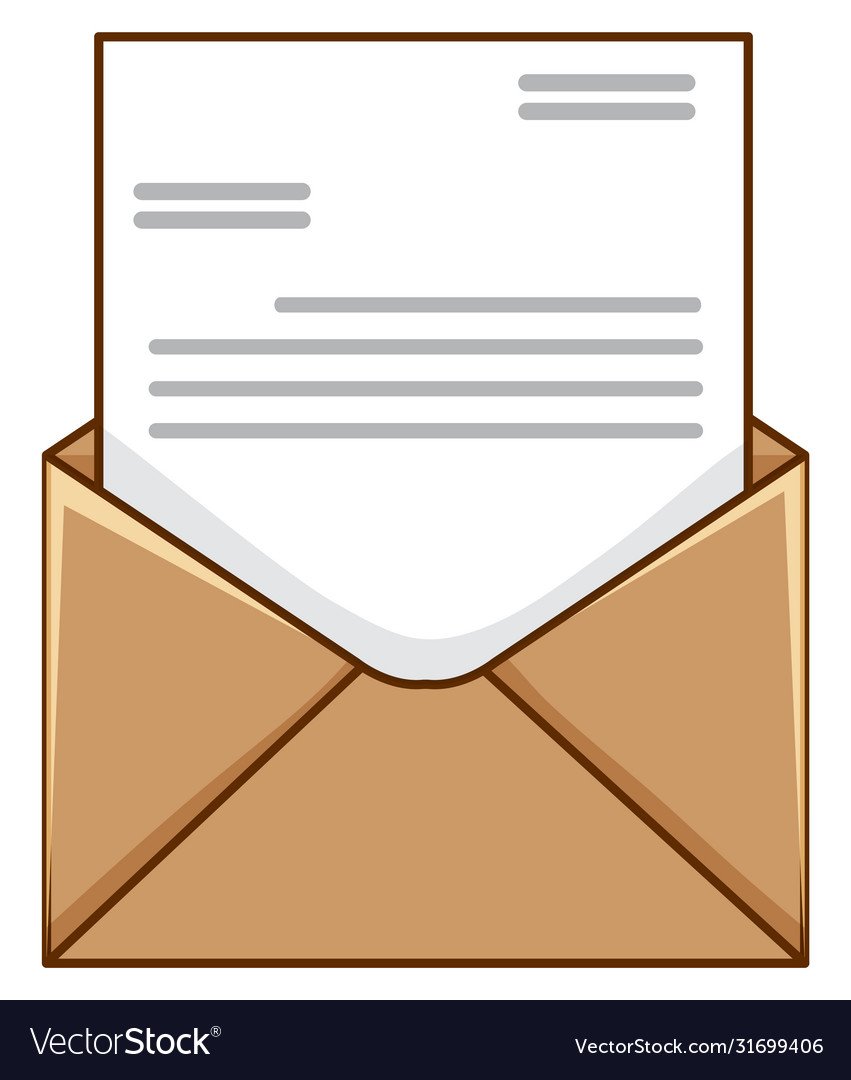 Человечек с письмом