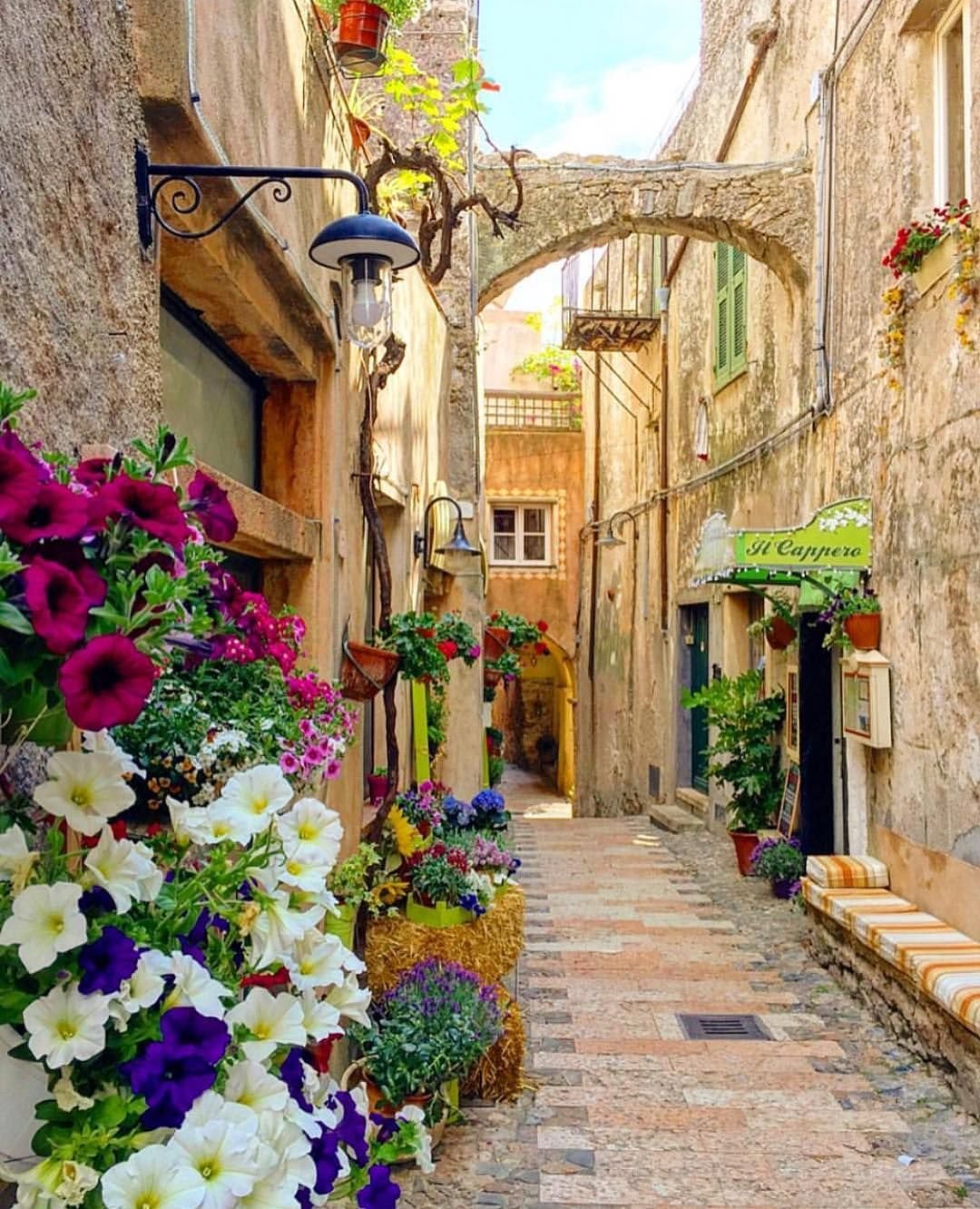 Италия Рим улочки Италии