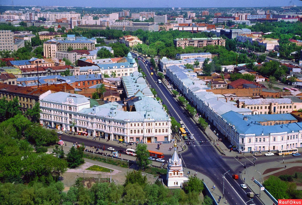 Омск центр города