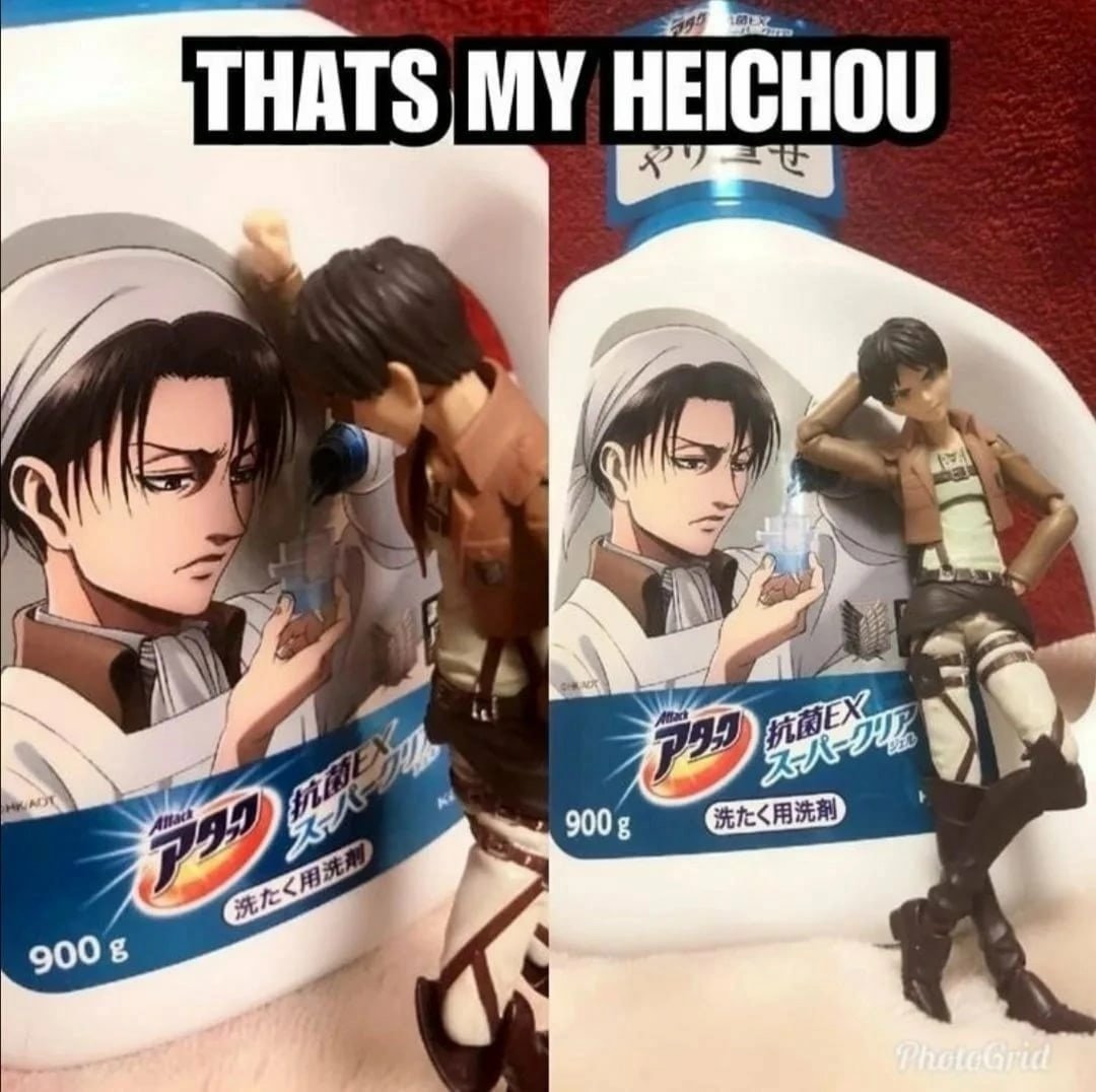 Атака титанов Леви и Микаса приколы