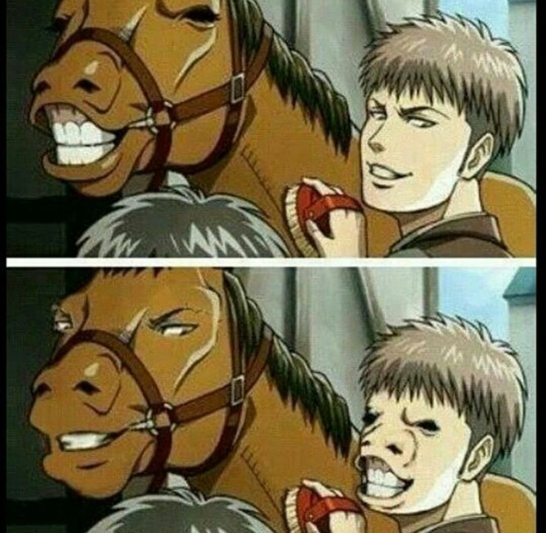 Ахегао аниме атака титанов