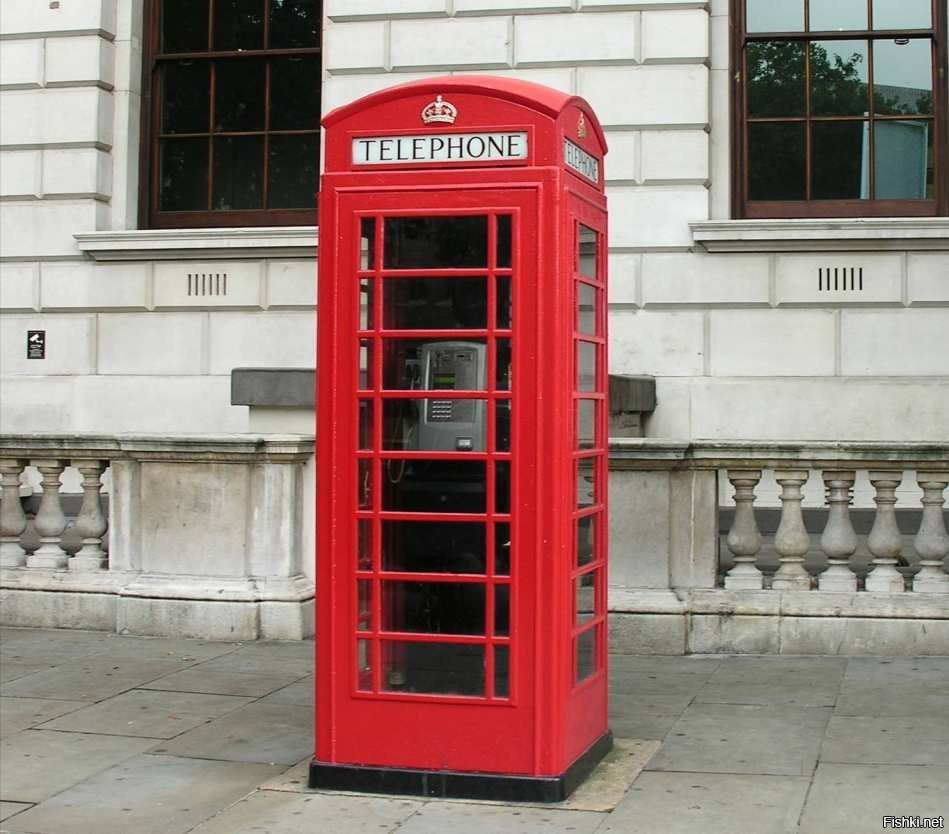 Телефонные будки в Лондоне к1