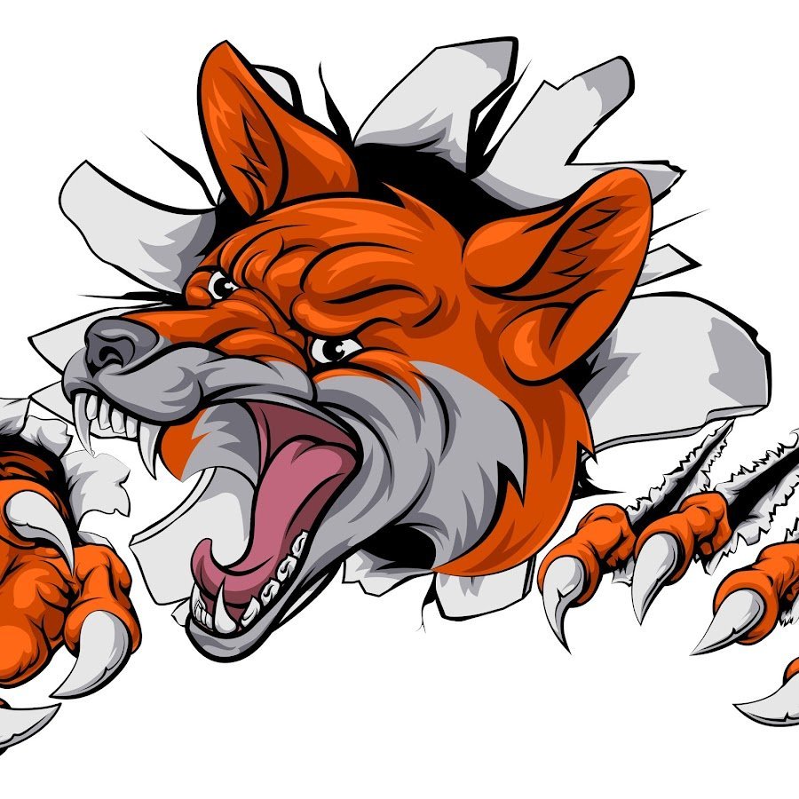 Лиса с клюшкой