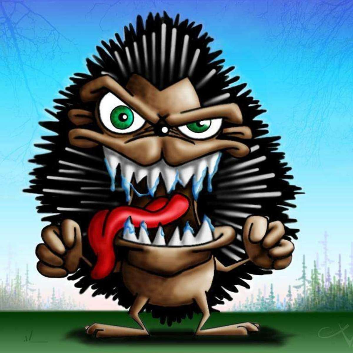 Злобный еж