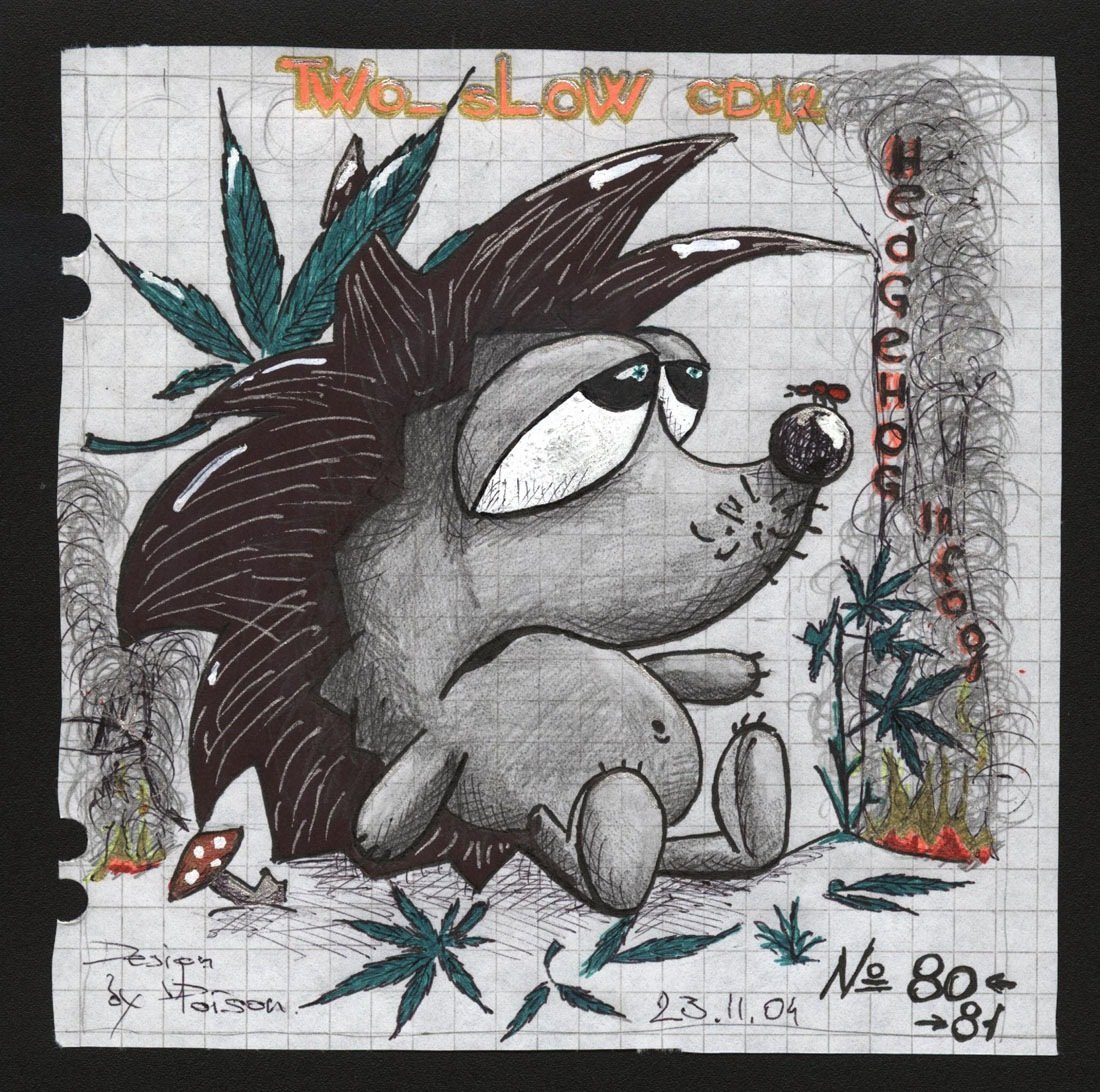 Ежик с косяком