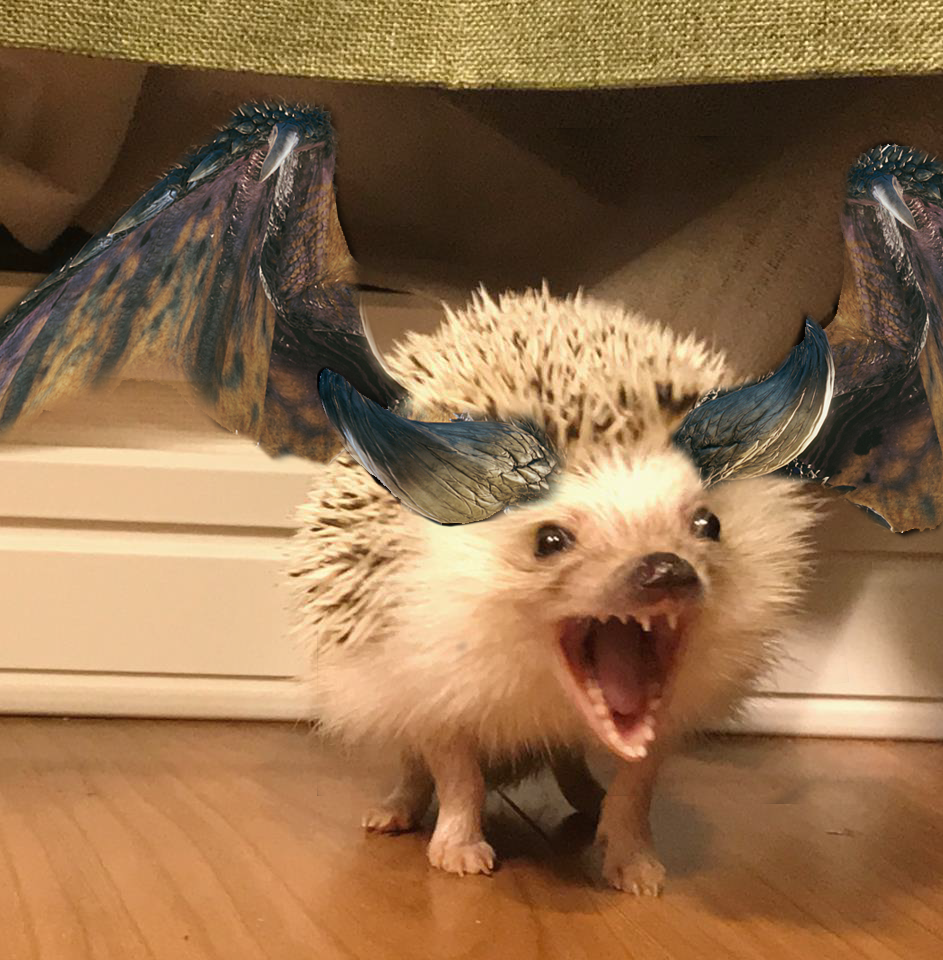 Еж с автоматом