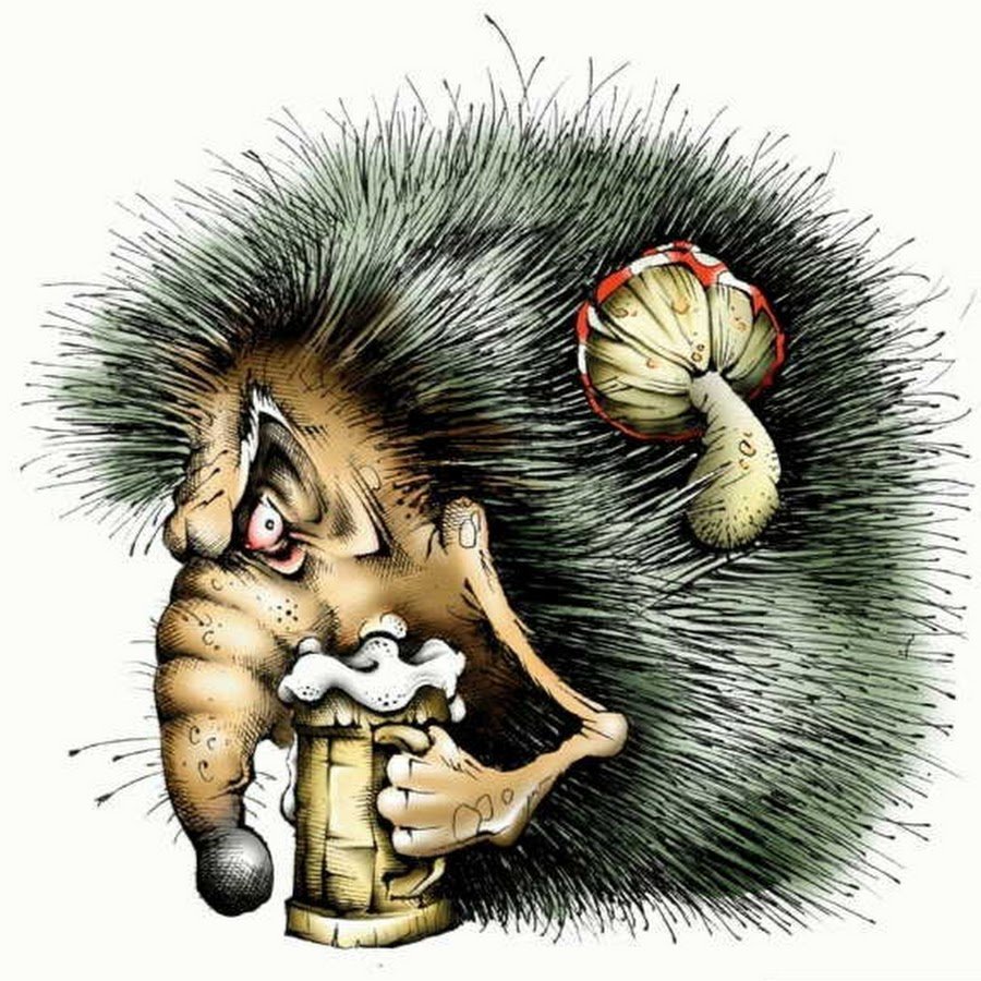 Злой смешной Ежик