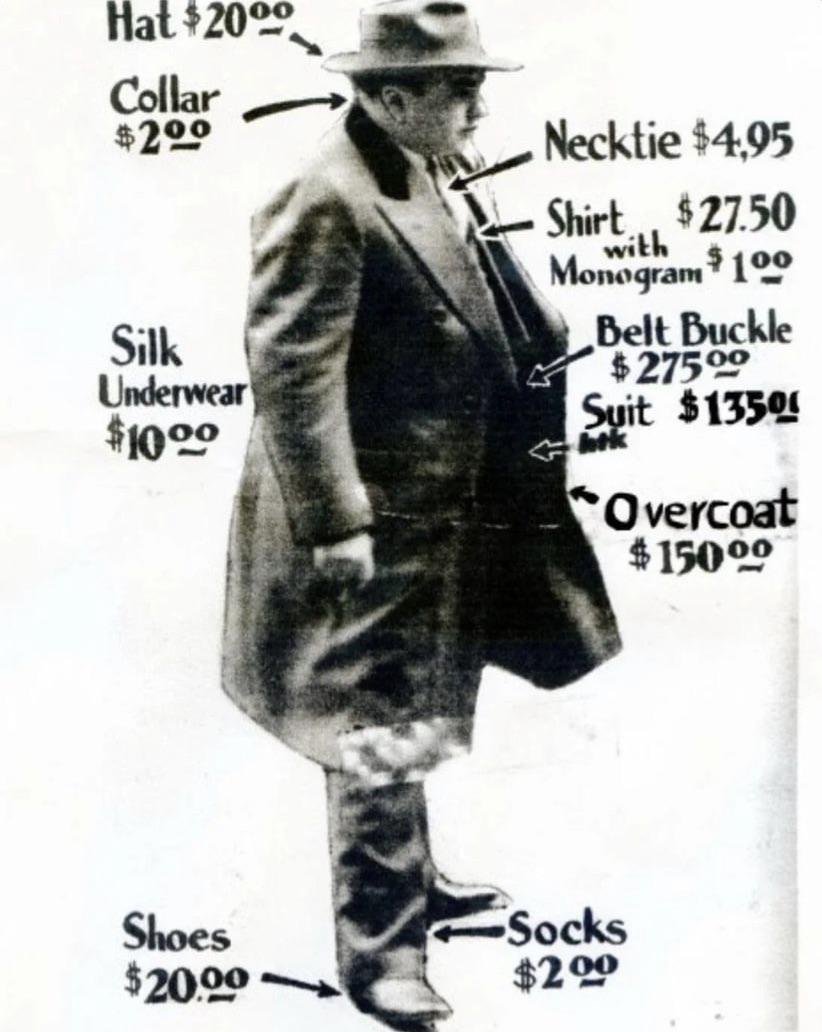 Аль Капоне шмот