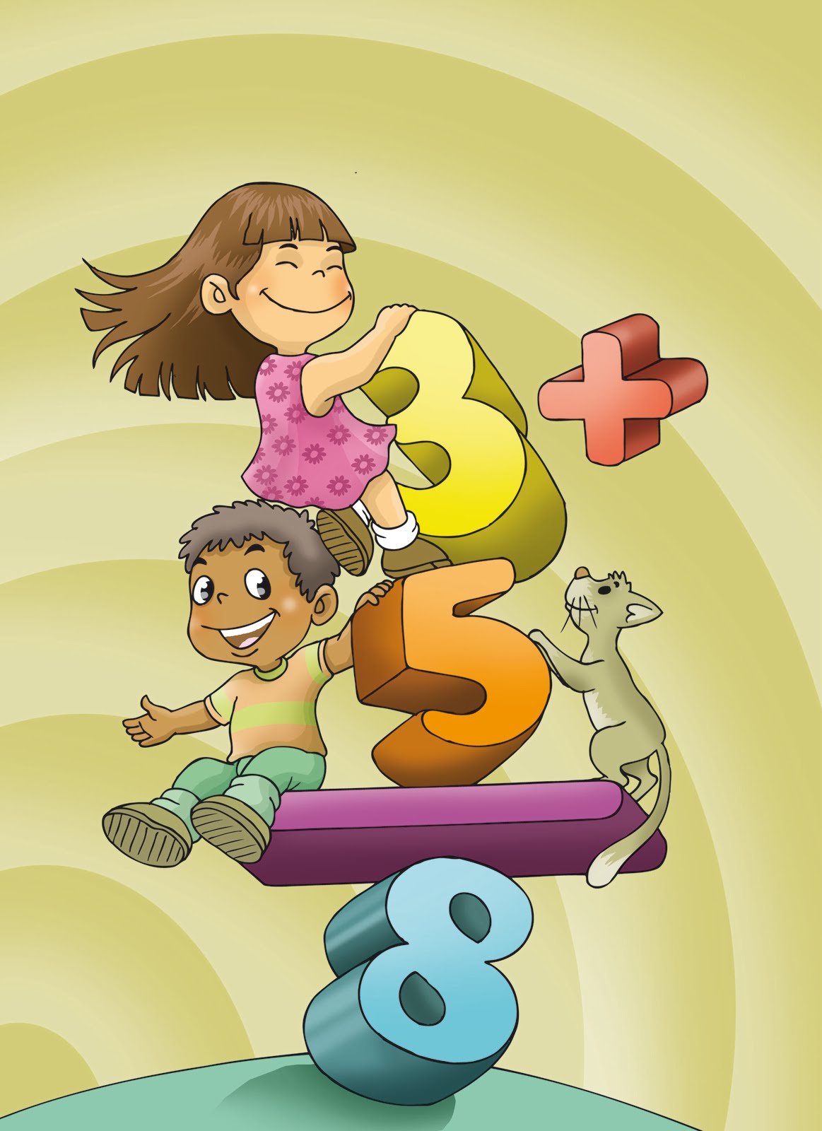 Математика иллюстрации для детей