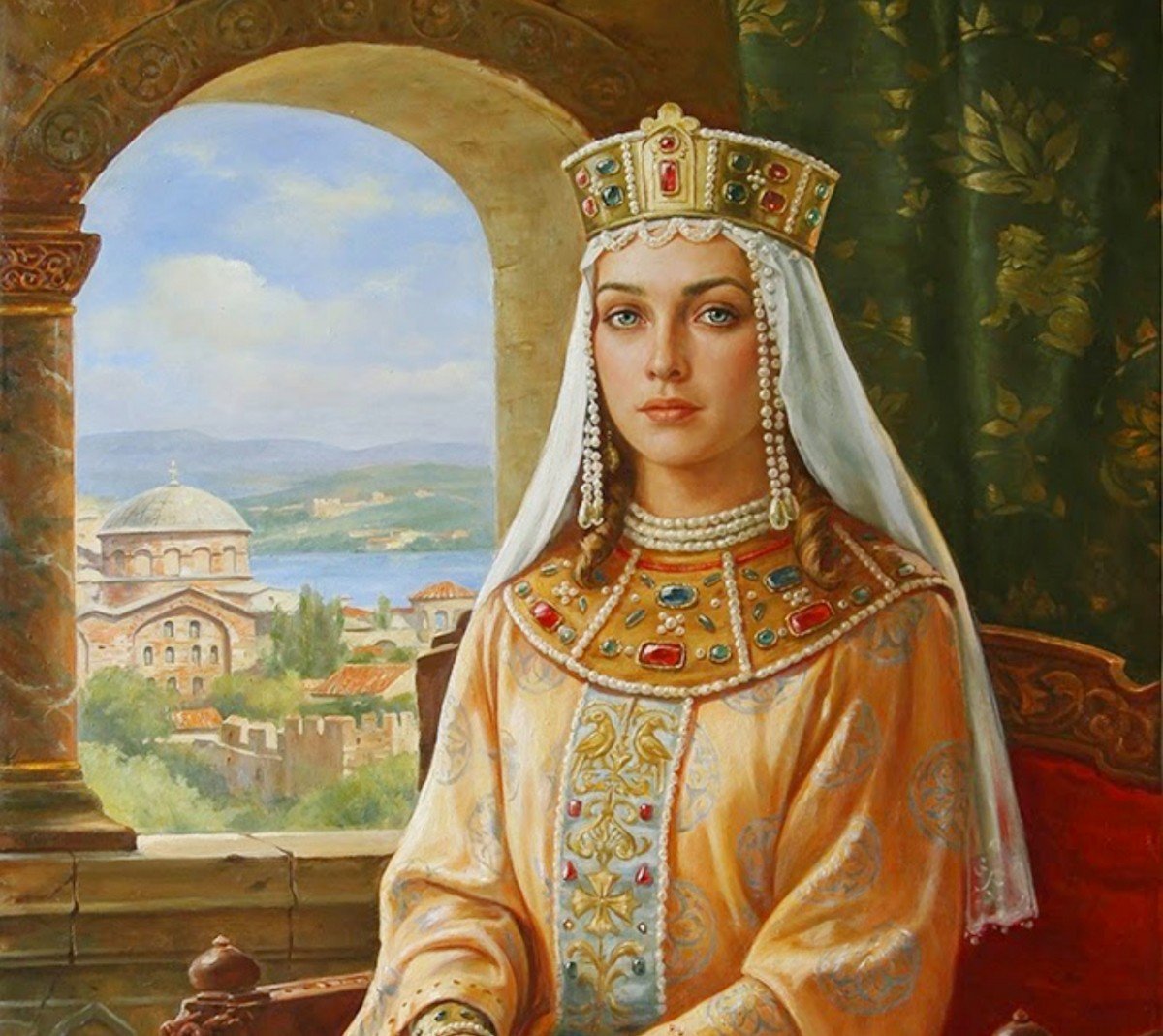 Княгиня Ольга портрет