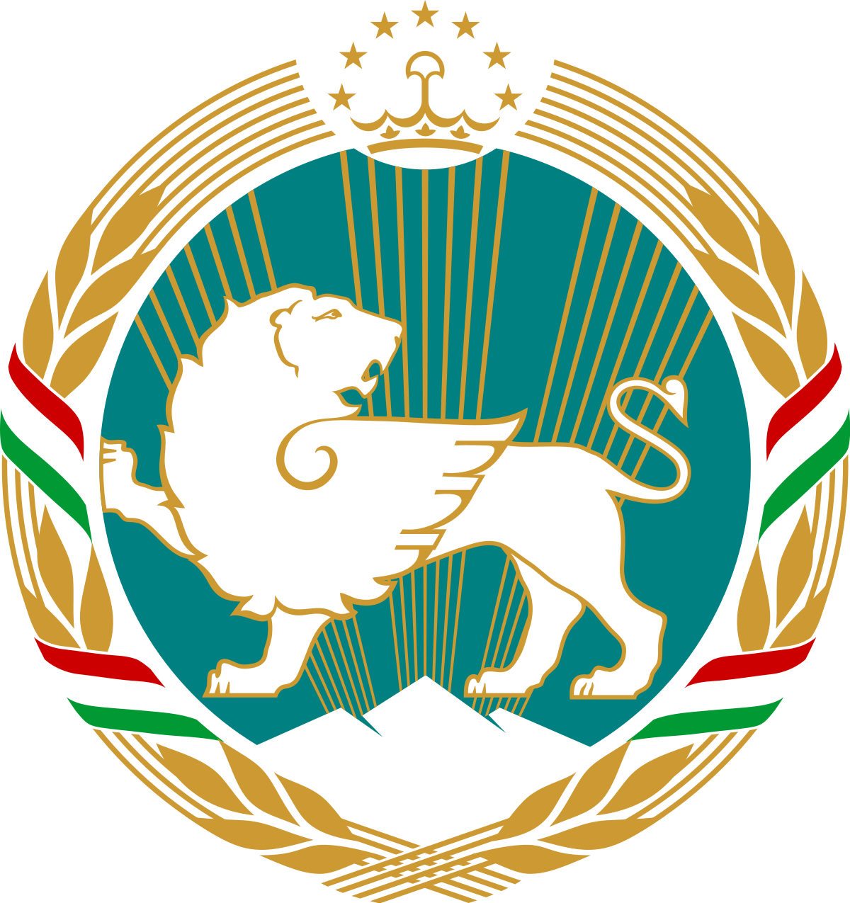 Герб таджикистана картинки