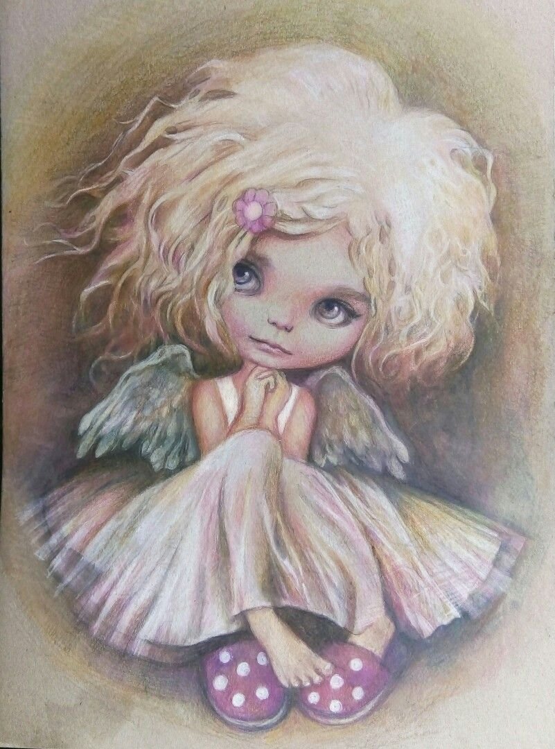 Женщина ангел фэнтези