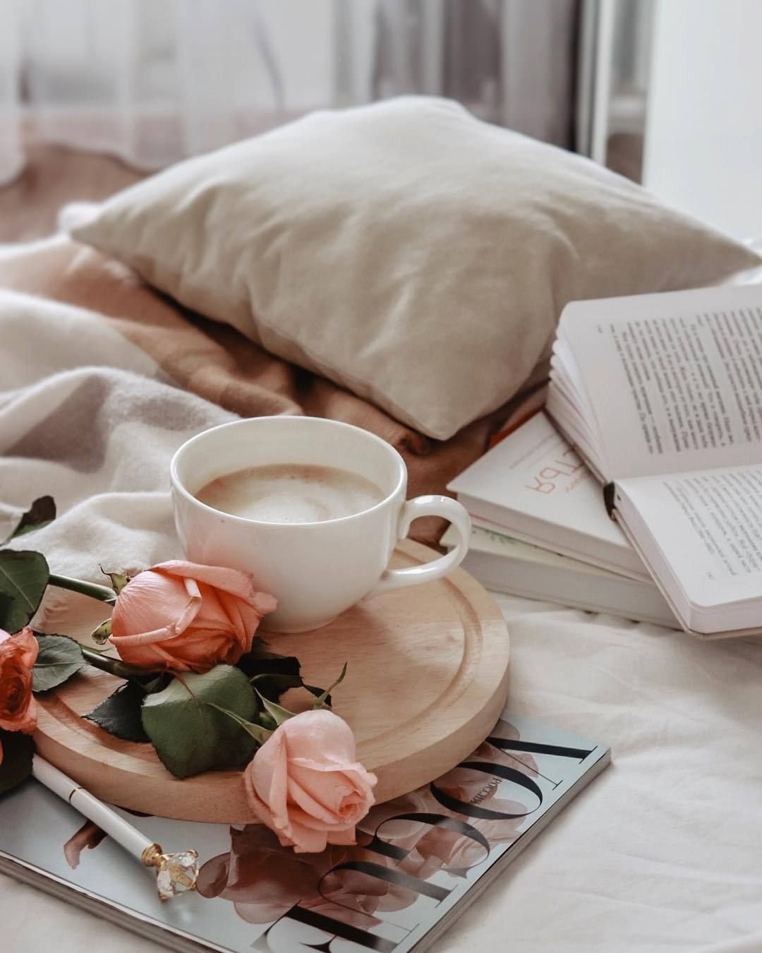 Чашка кофе в постель