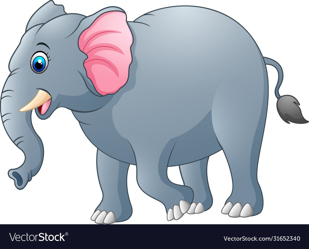 Слоник мультяшный