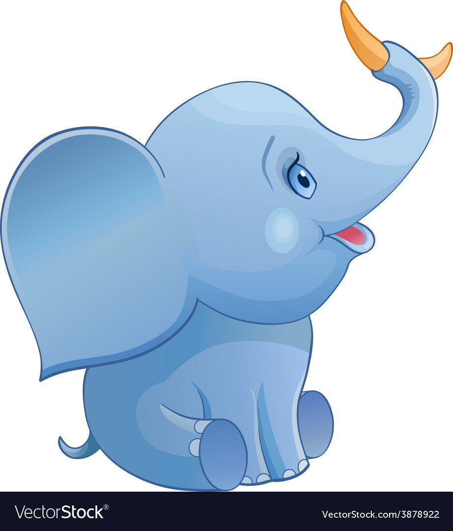 Слоник с кисточкой