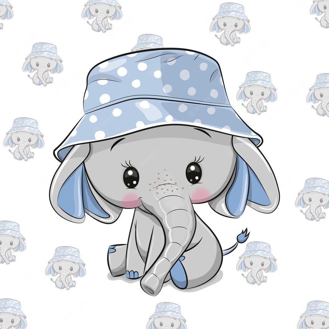 Слон на шкафчик в детском саду