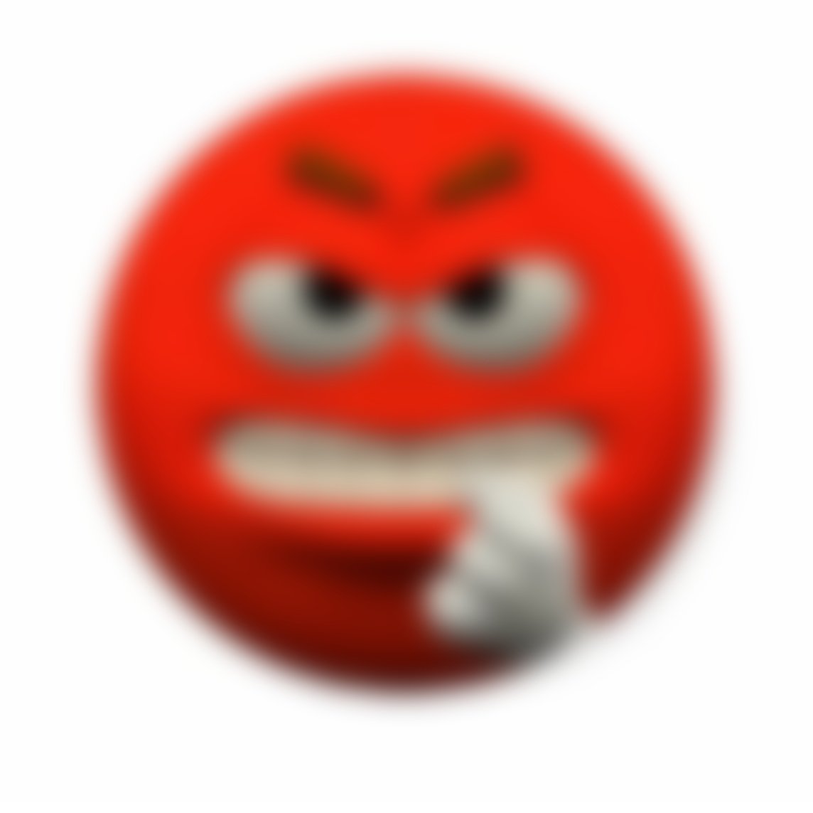 Стикер злость