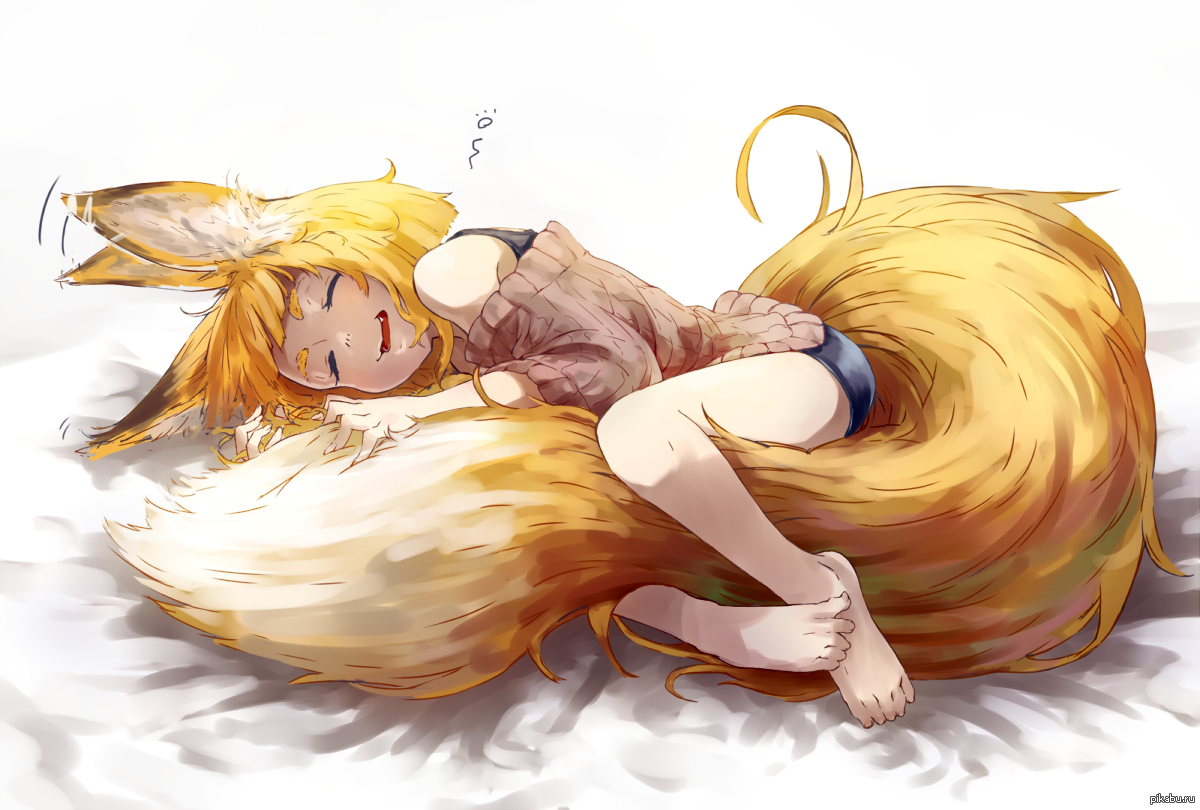 Девушка и лиса