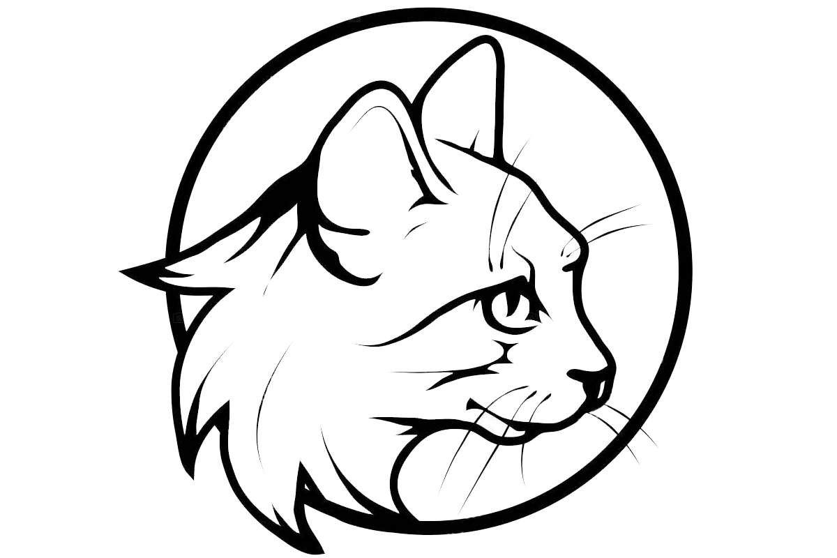 Контур кошки