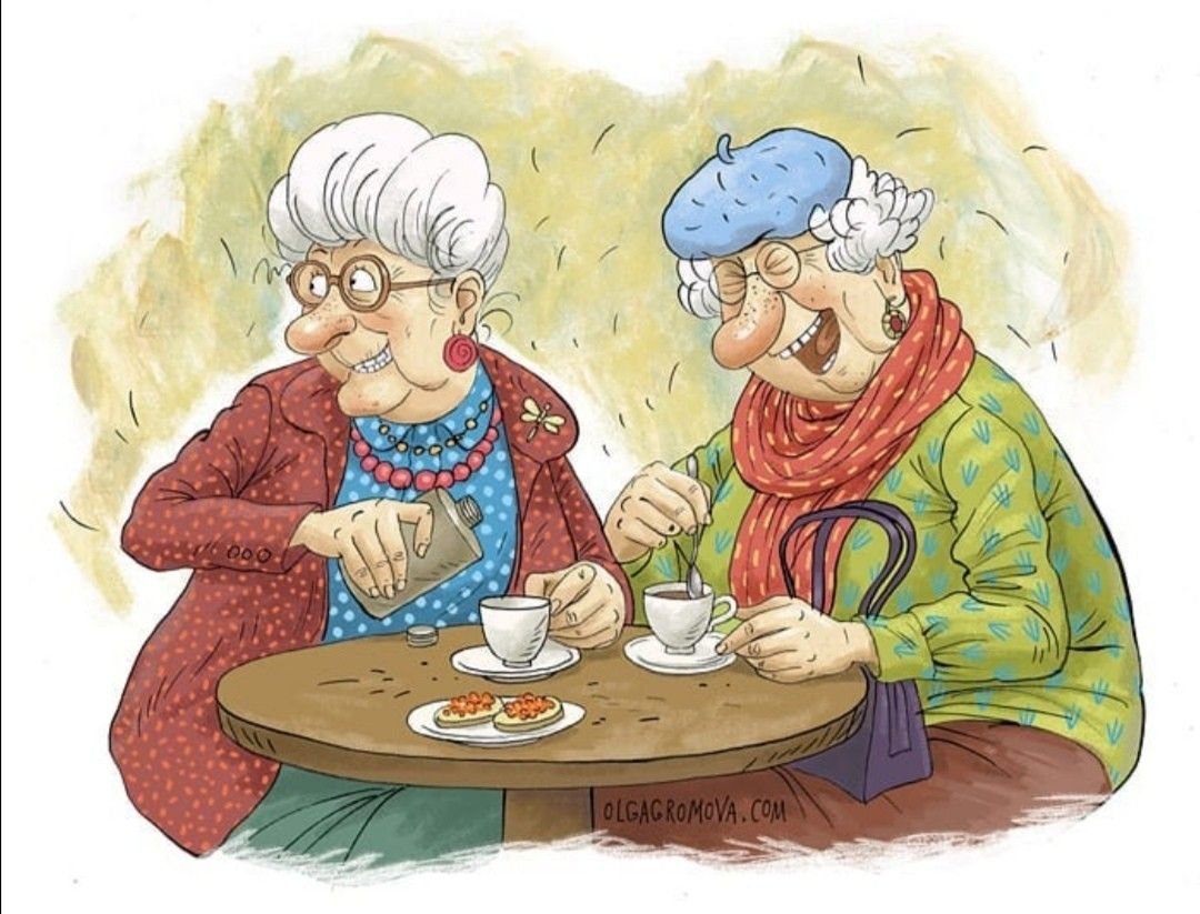 Мультяшные бабушки