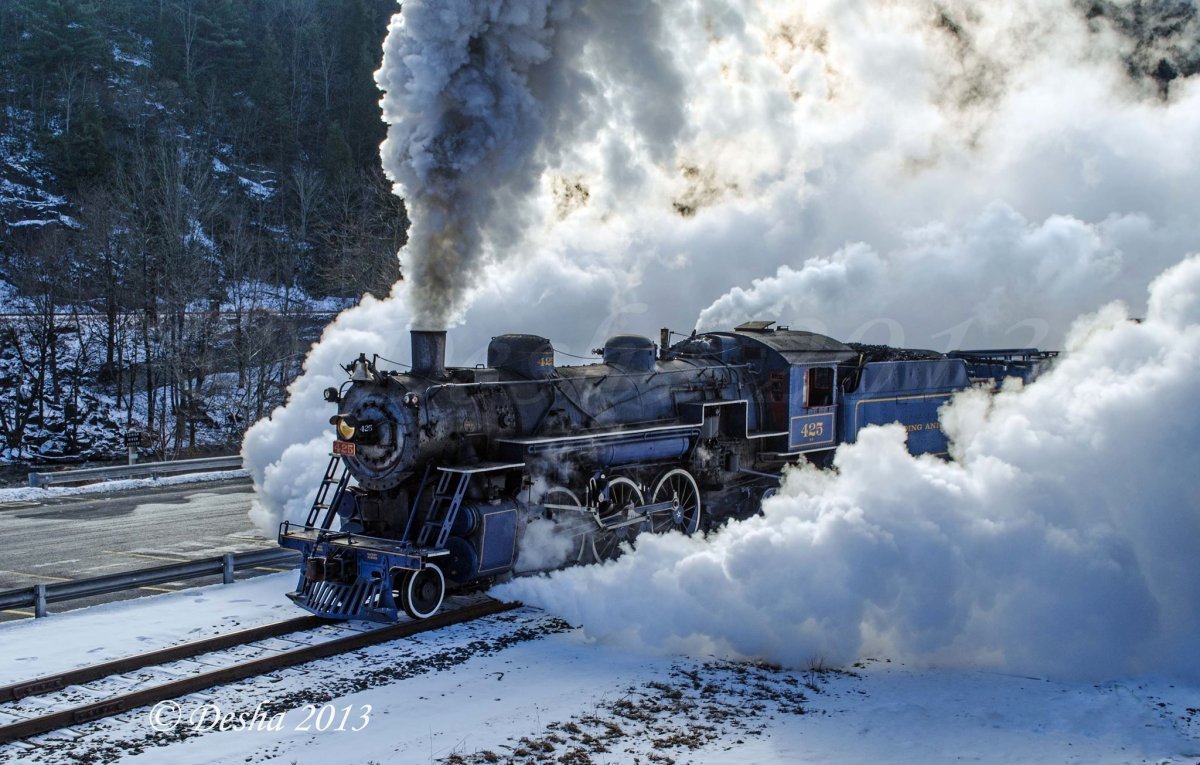 Железная дорога в лесу