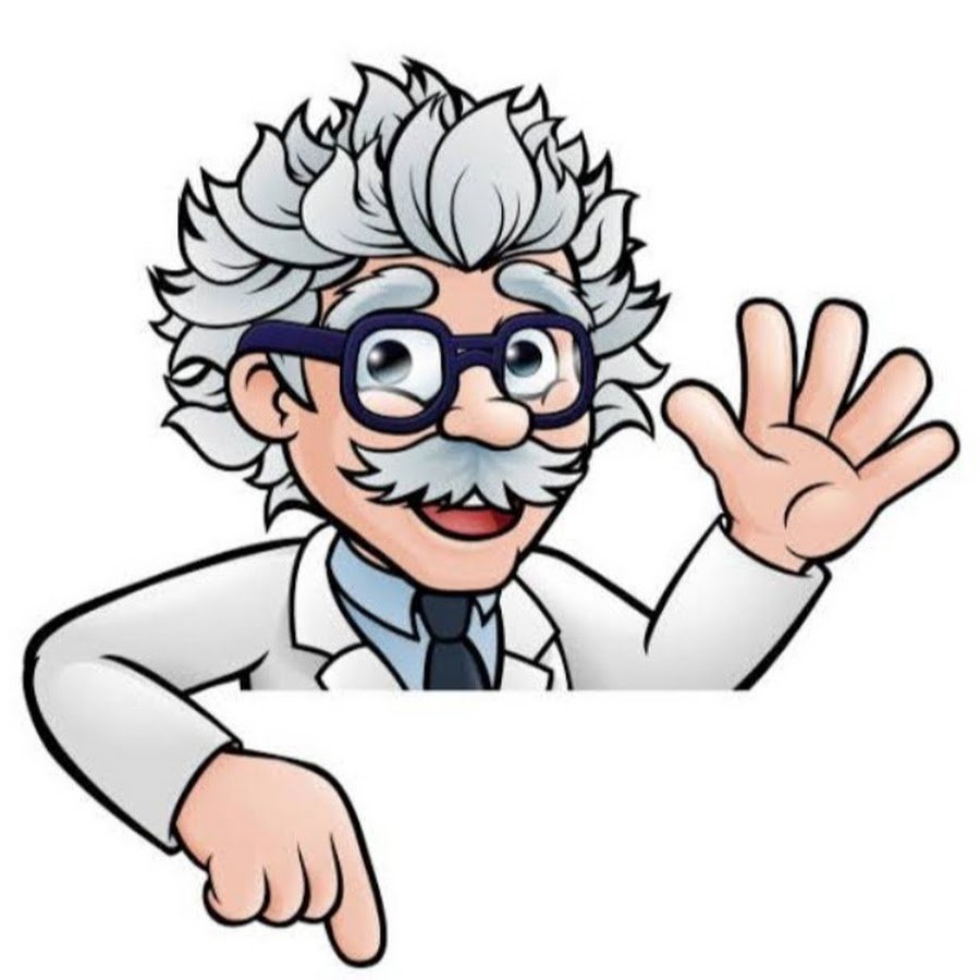Сумасшедший ученый мультяшный