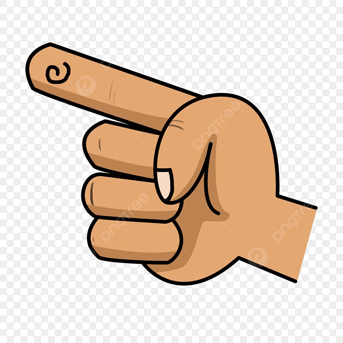 Указательный палец вверх