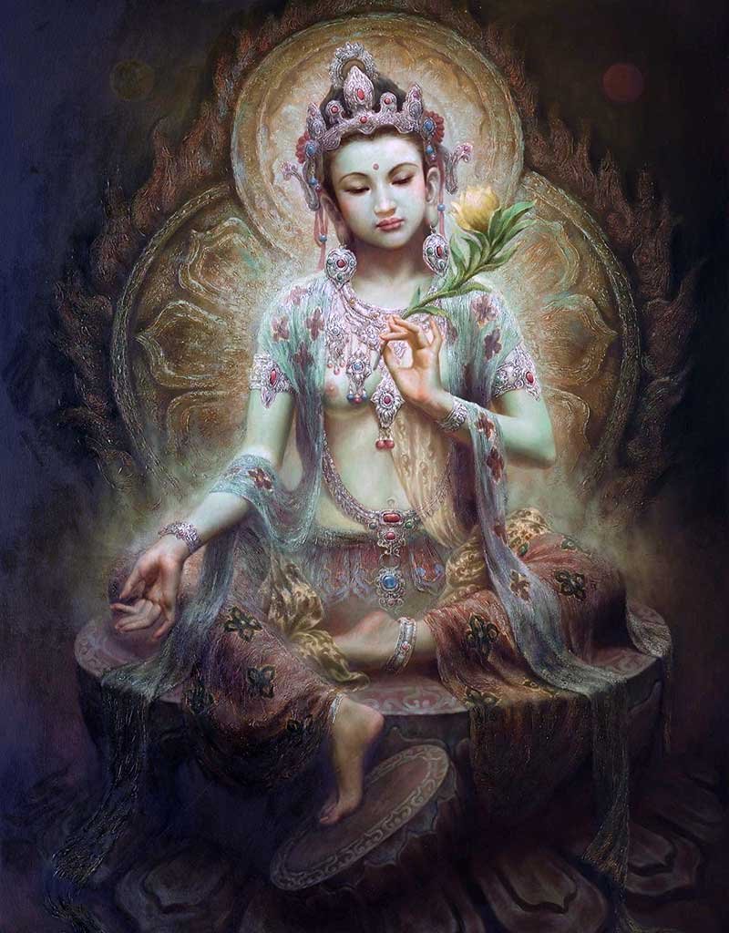 Зеленая тара бутан