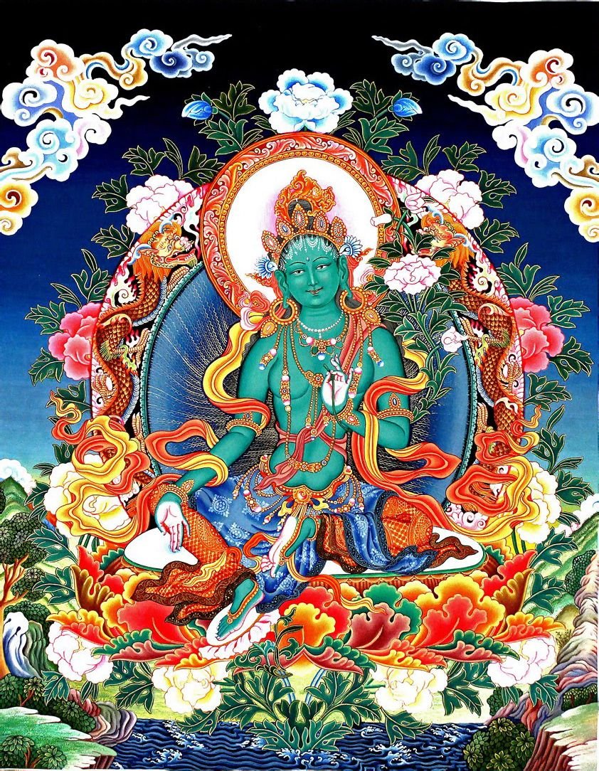 Тантрический буддизм зеленая тара