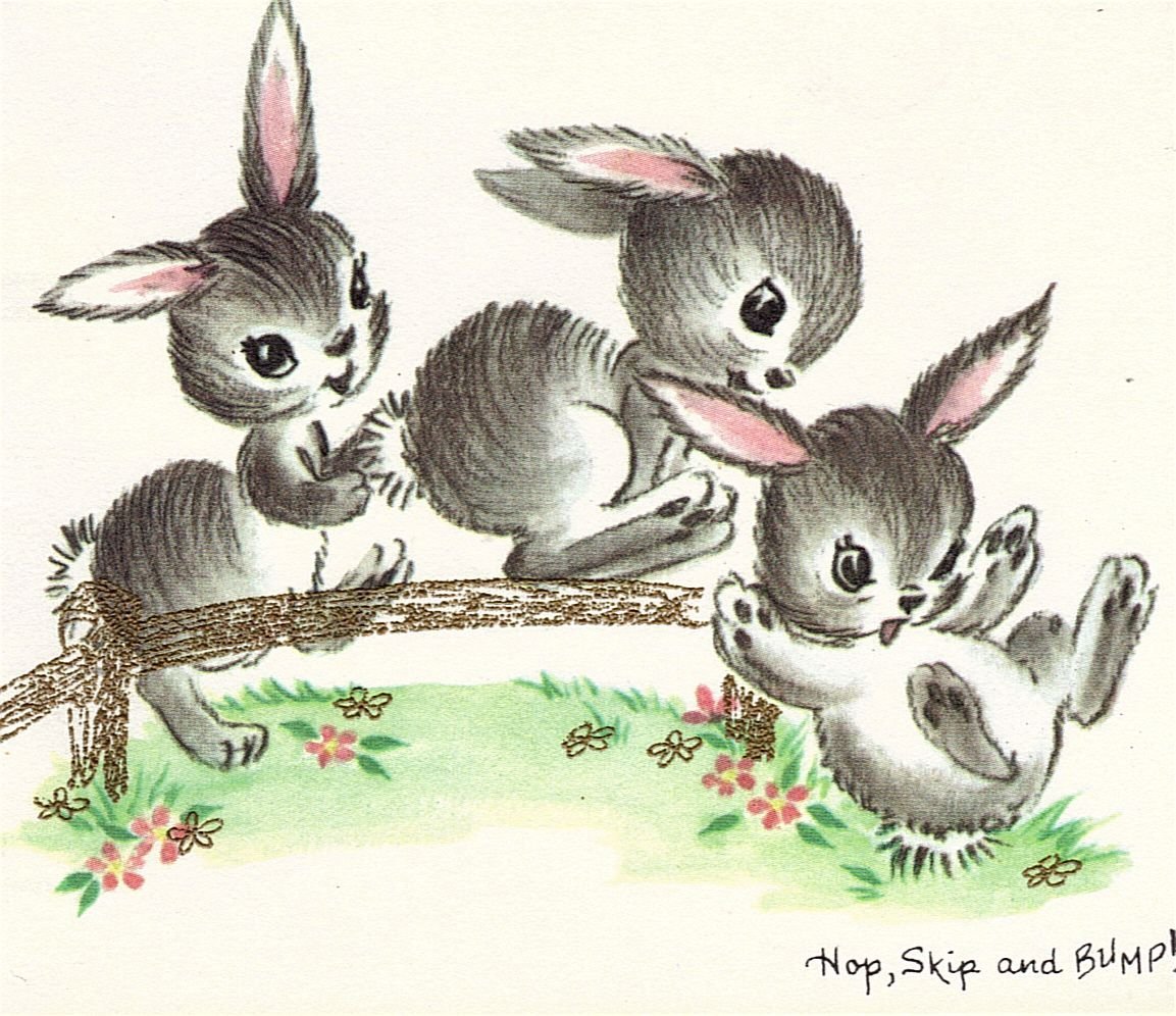 Зайцы веселятся