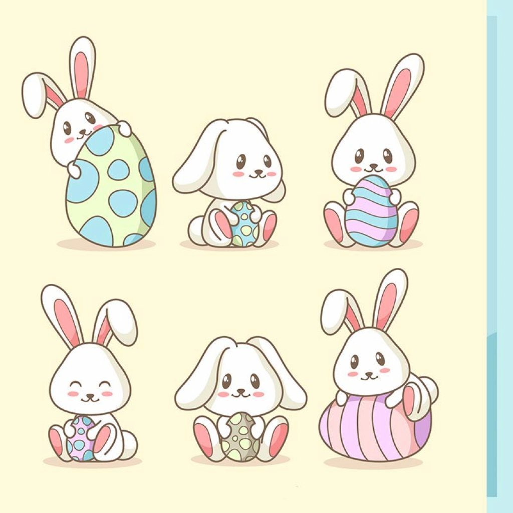 Кролик рисунок