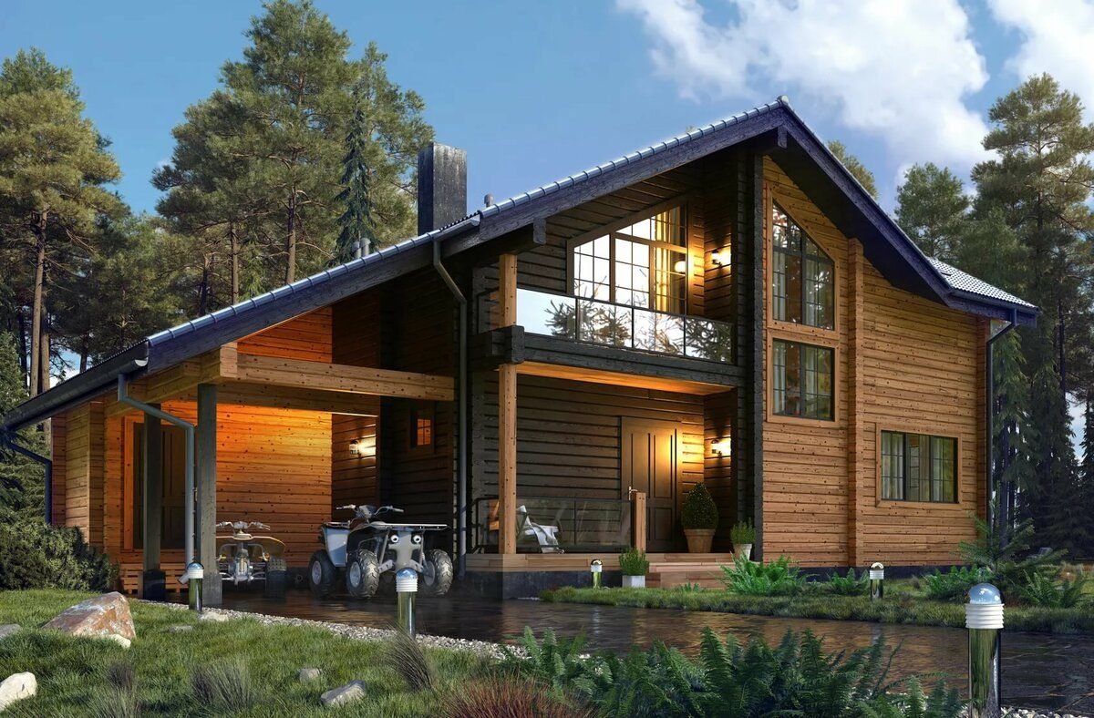 Красивый недорогой дом