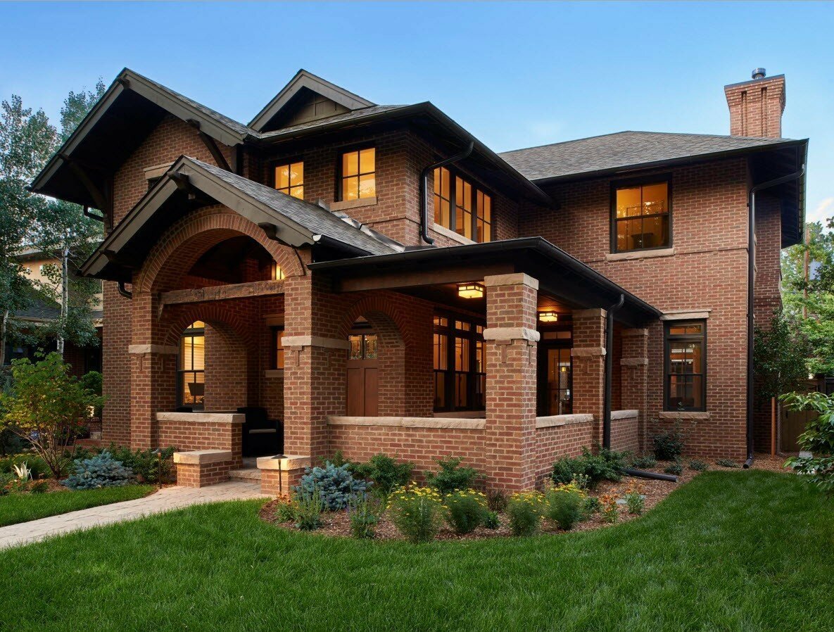 Деревянный дом из клееного бруса