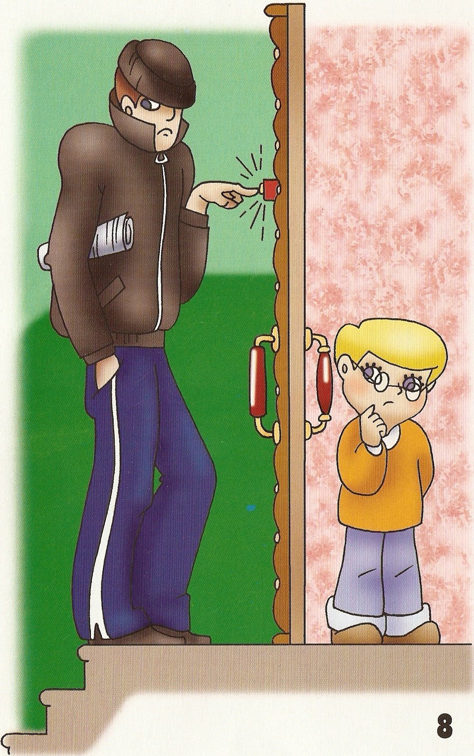 Незнакомец звонит в дверь