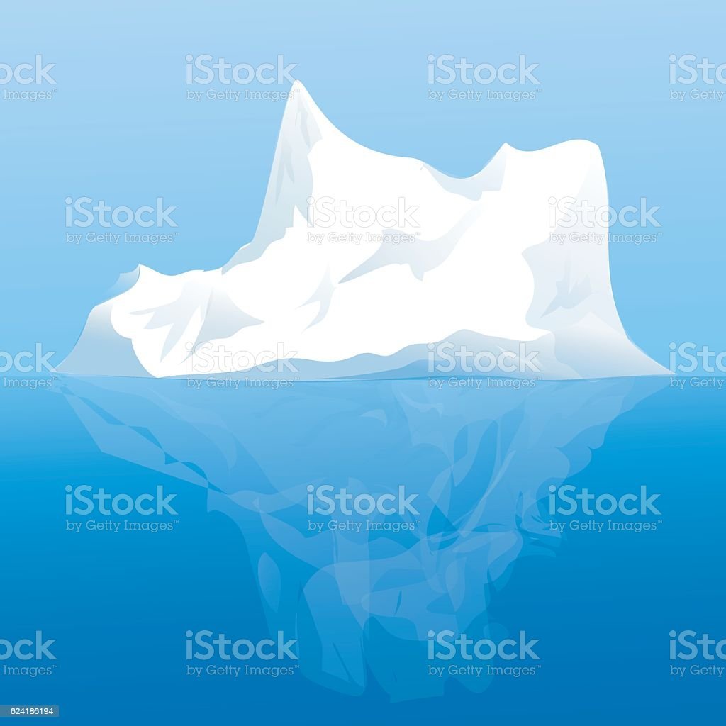 Айсберг рисунок