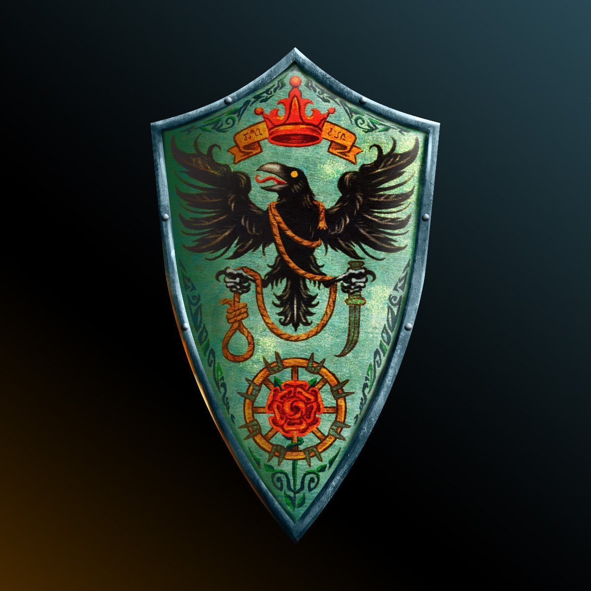 Красивый щит