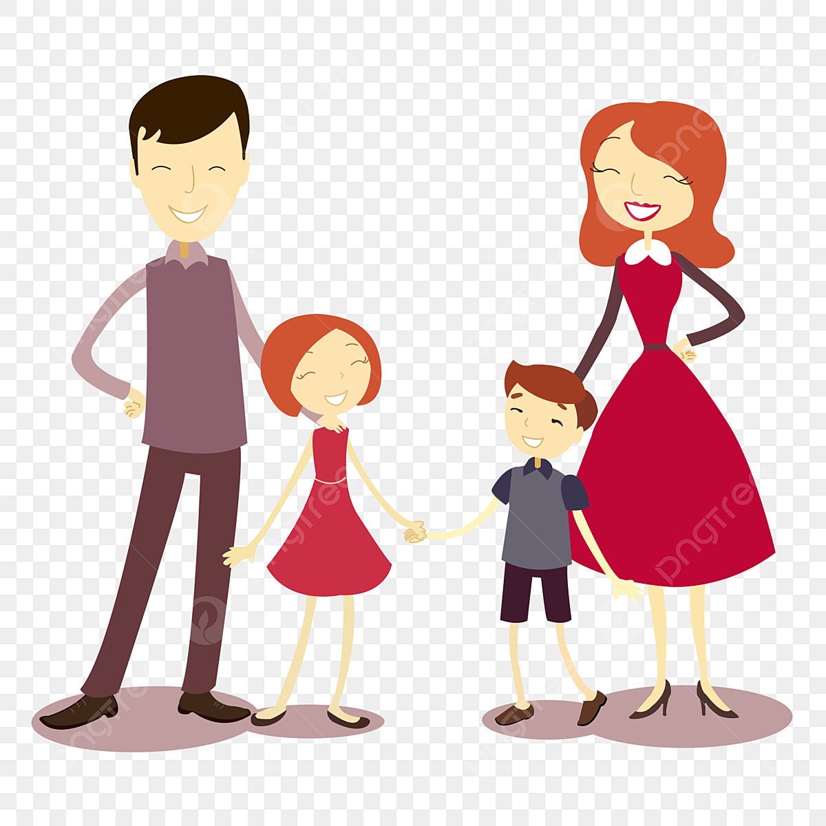 Отец и сын силуэт