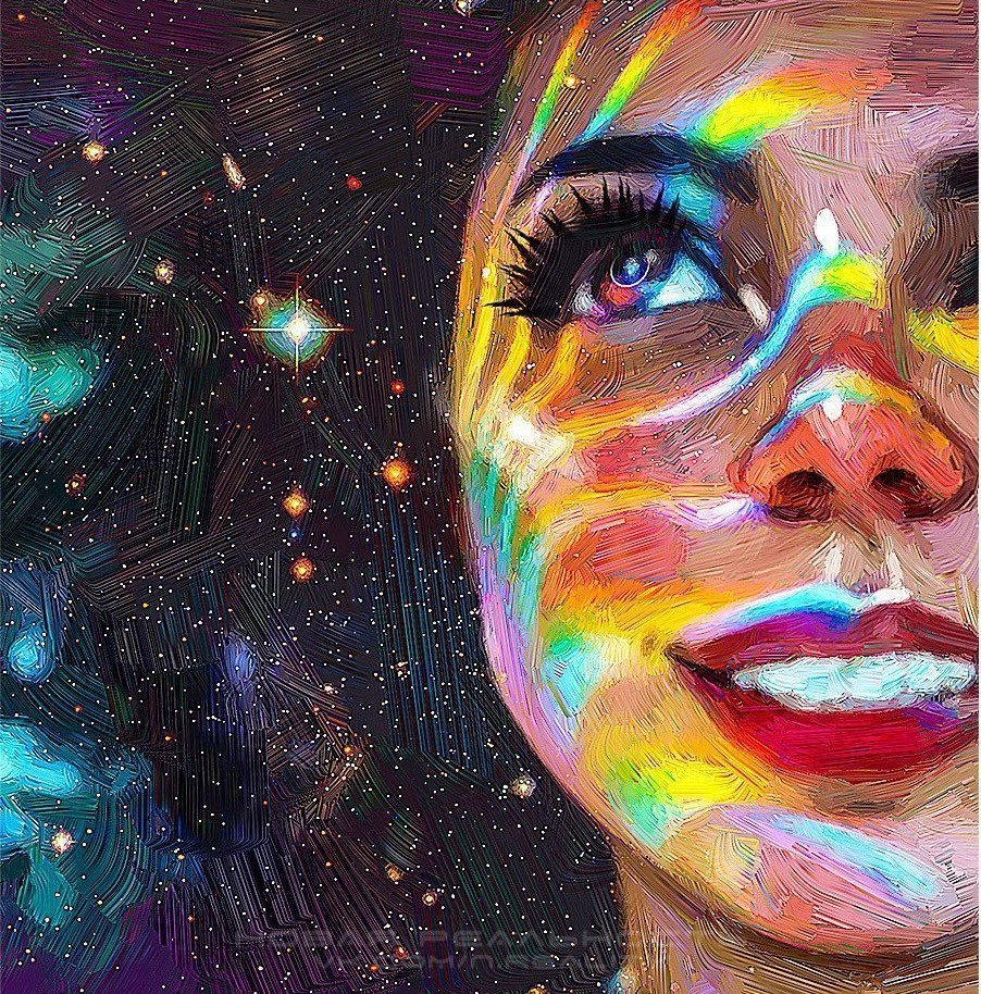 Красящий художник