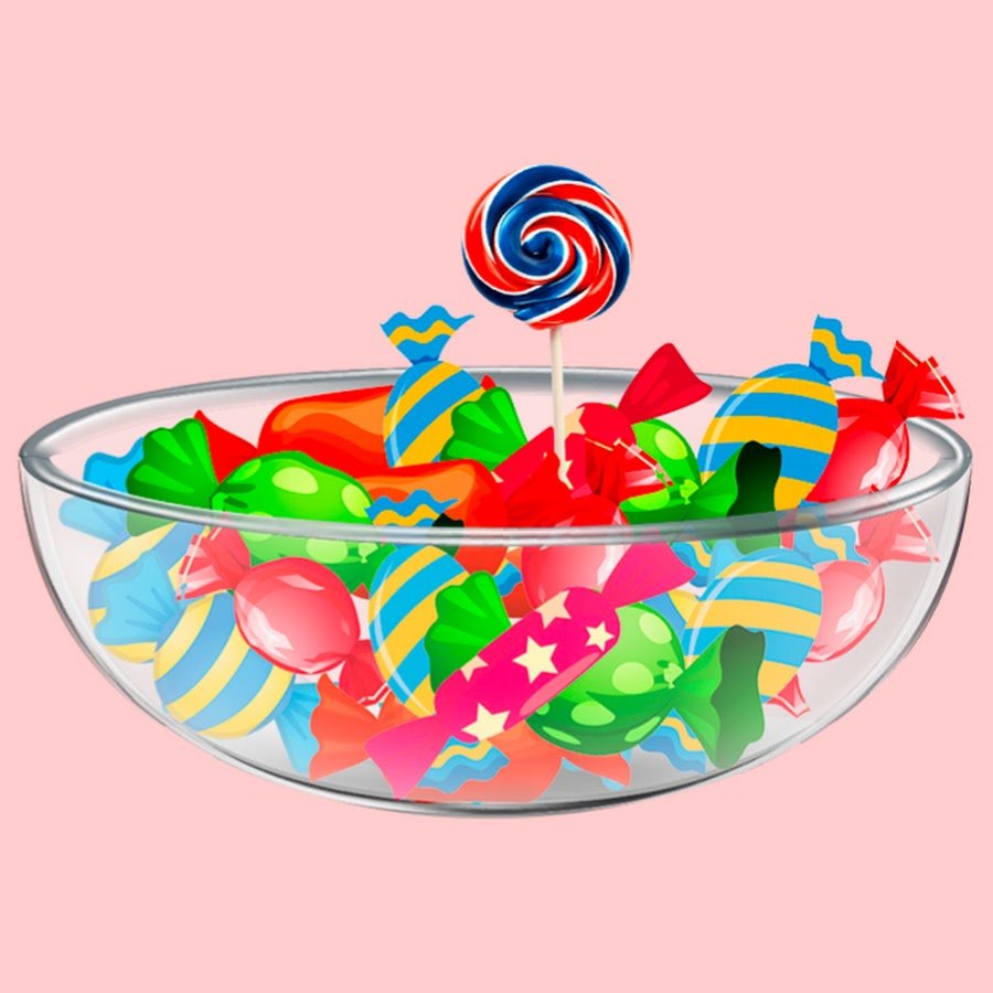 Тарелочка с конфетами ребенку