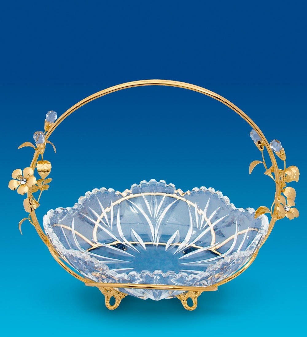 Конфетница хрусталь ГХЗ