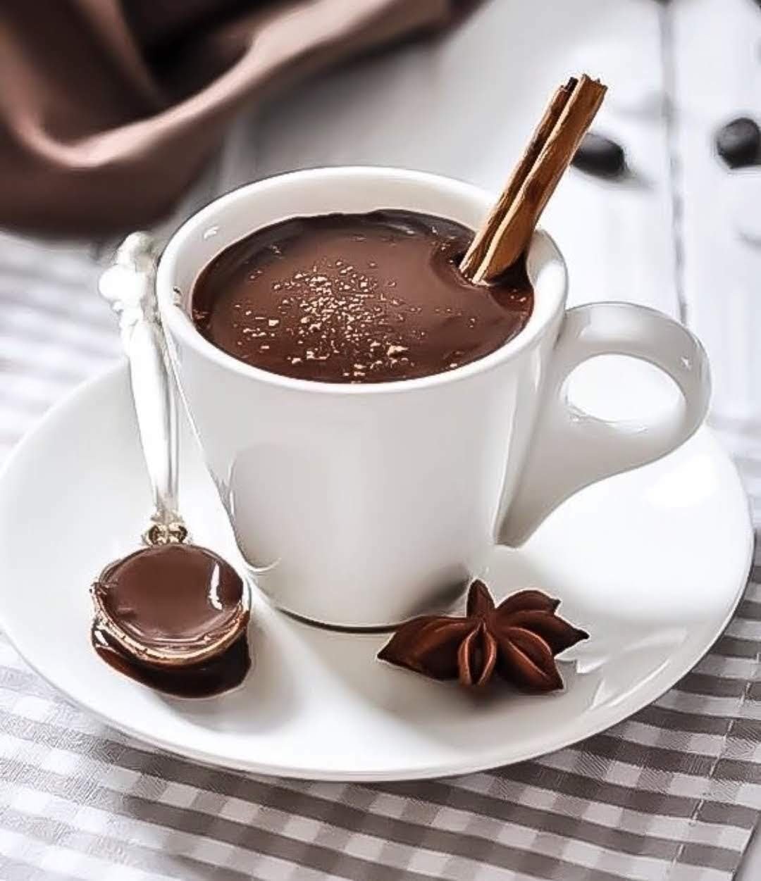 Чашка какао