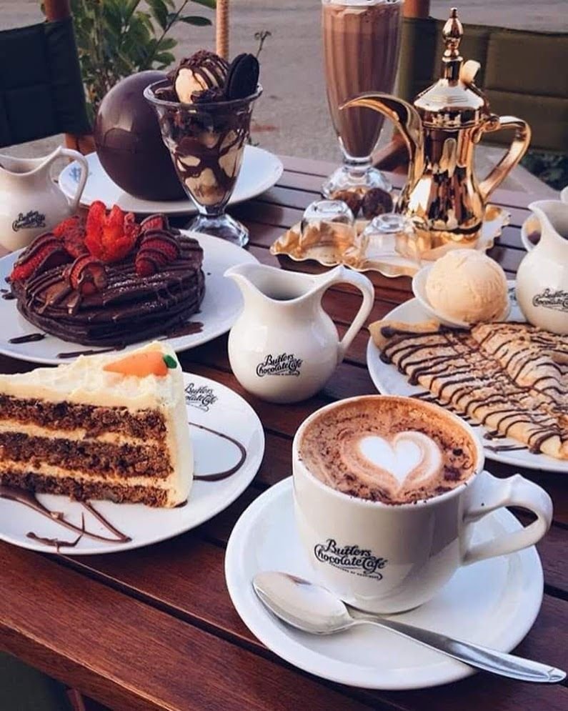 Картинки доброе утро кофе шоколад